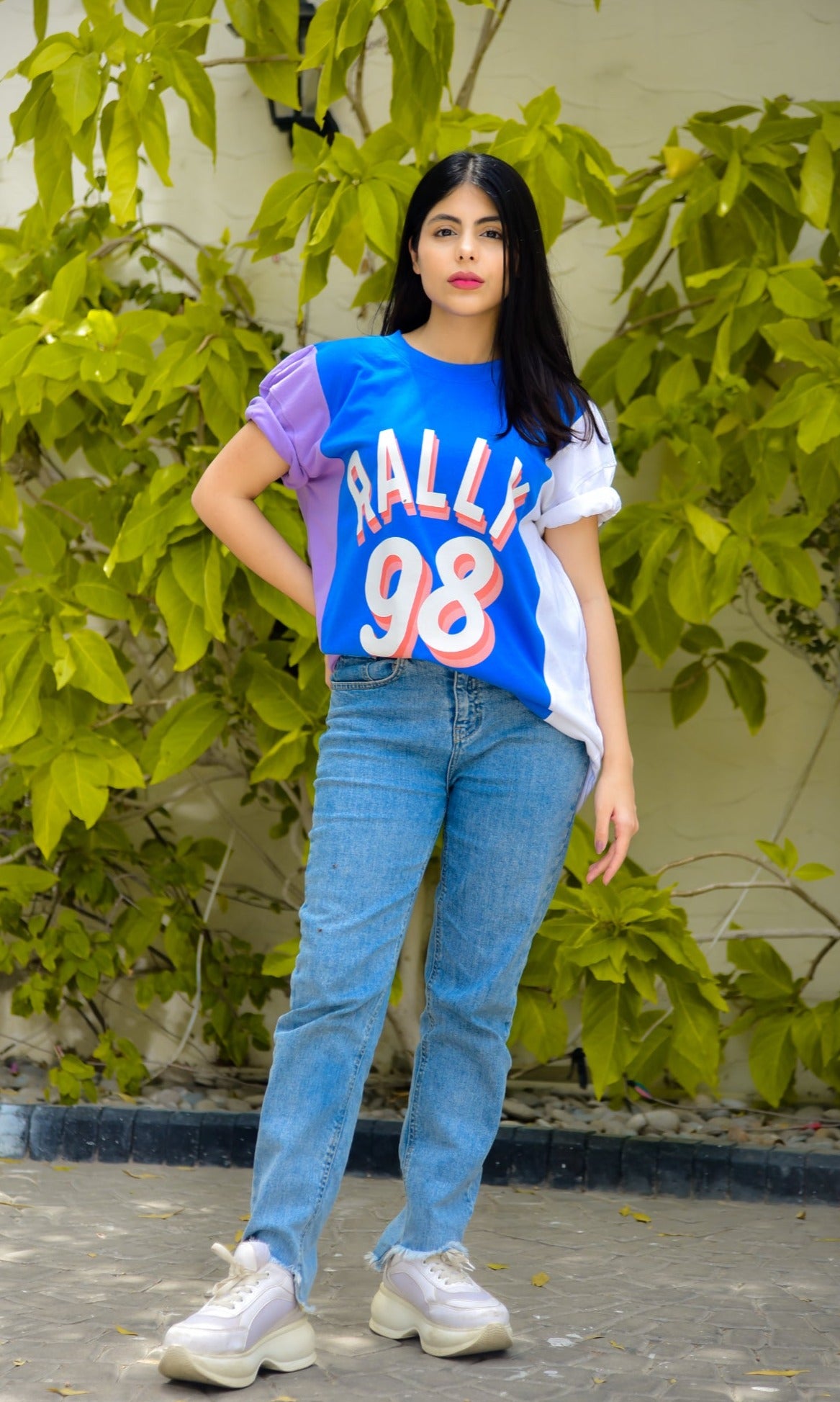 Rally 98 oversized T-shirt-Women