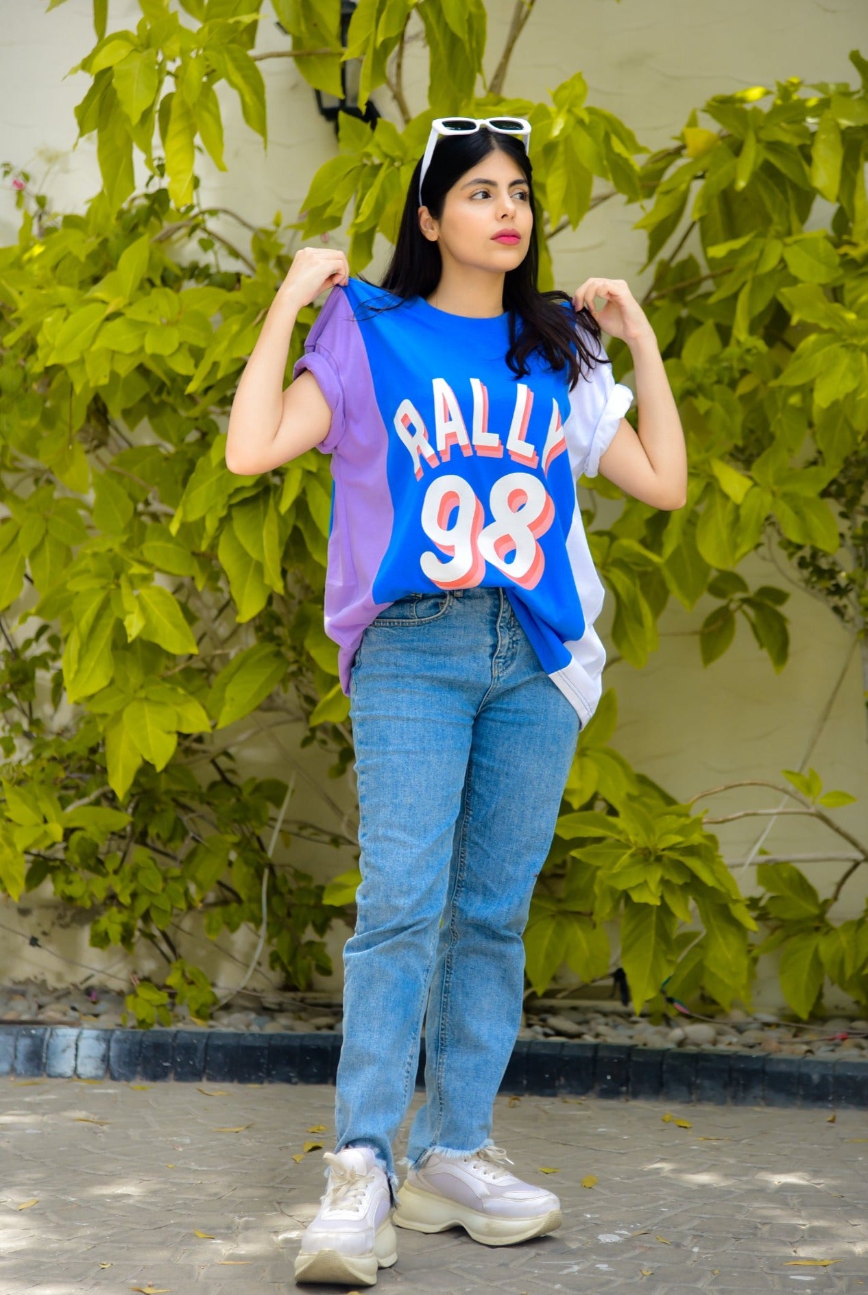 Rally 98 oversized T-shirt-Women