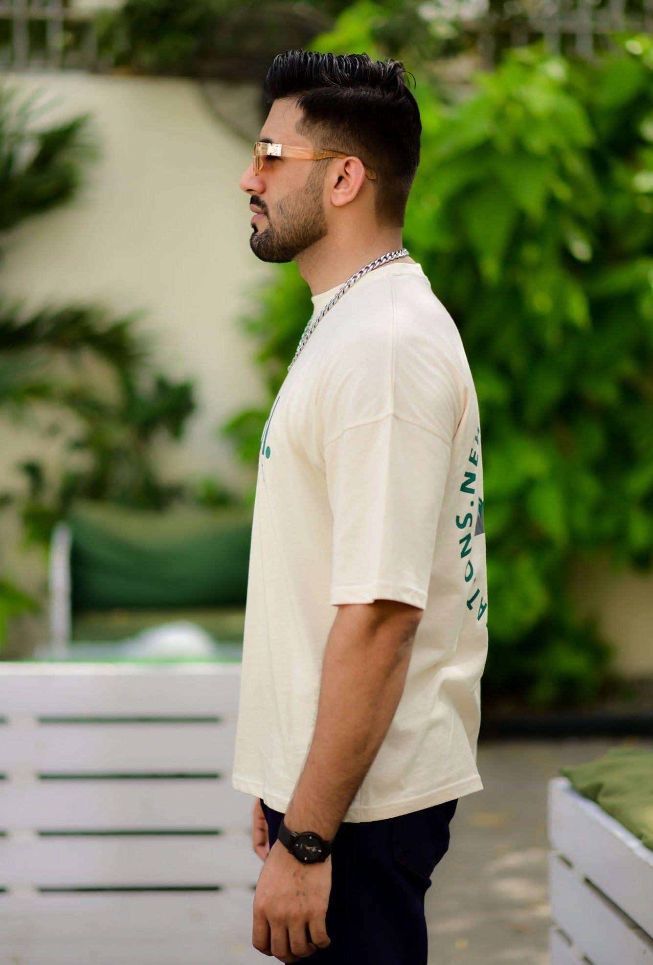 Actual oversized T-shirt in Off-White-Men