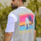 Good Vibes Surfing oversized T-shirt